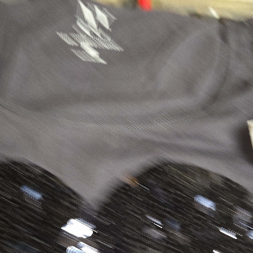 New York & Company Black Sequin Top